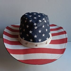 AMERICAN FLAG HAT
